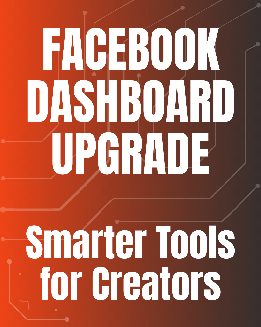 FACEBOOK PROFESSIONAL DASHBOARD GETS A DESKTOP UPGRADE